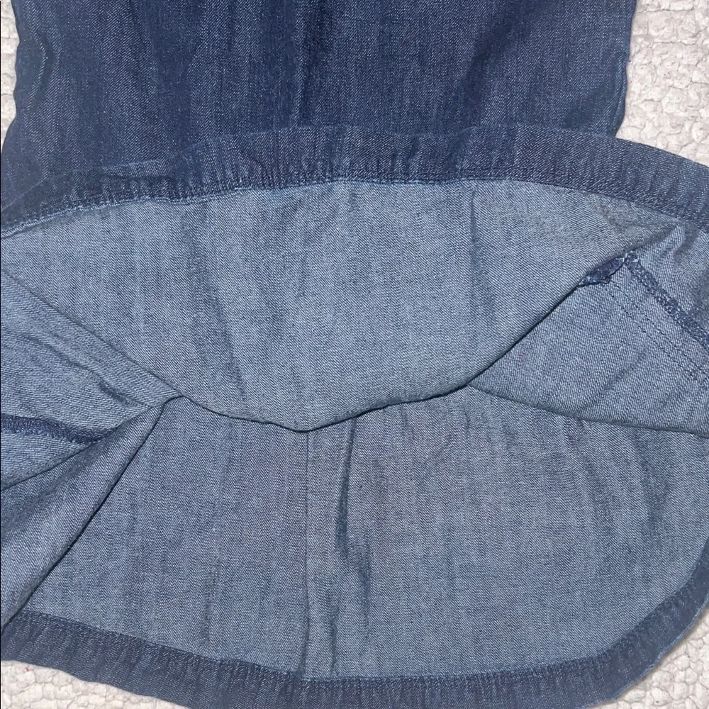 GAP Kids Casual Denim Dress - Navy